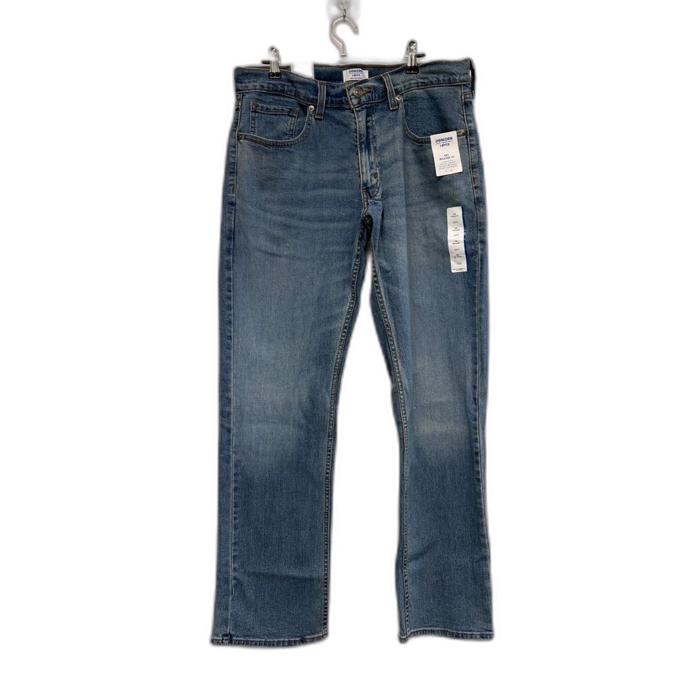 Men's Denizen Levi Jeans Size 32x32 Relaxed Fit 285 NWT 5 Pocket Jeans